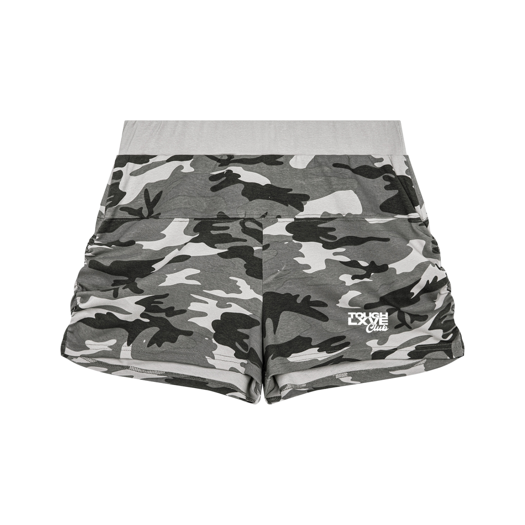 Women's Tough Lxve Club Slim Camo Shorts