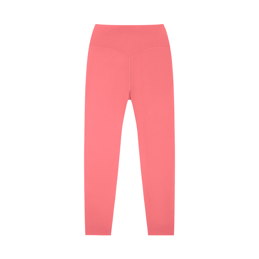 Women's Tough Lxve Club Rose Pink High-Waisted Yoga Leggings