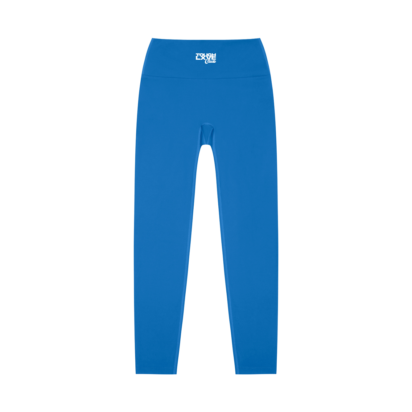 Women's Tough Lxve Club Colorful Blue High-Waisted Yoga Leggings