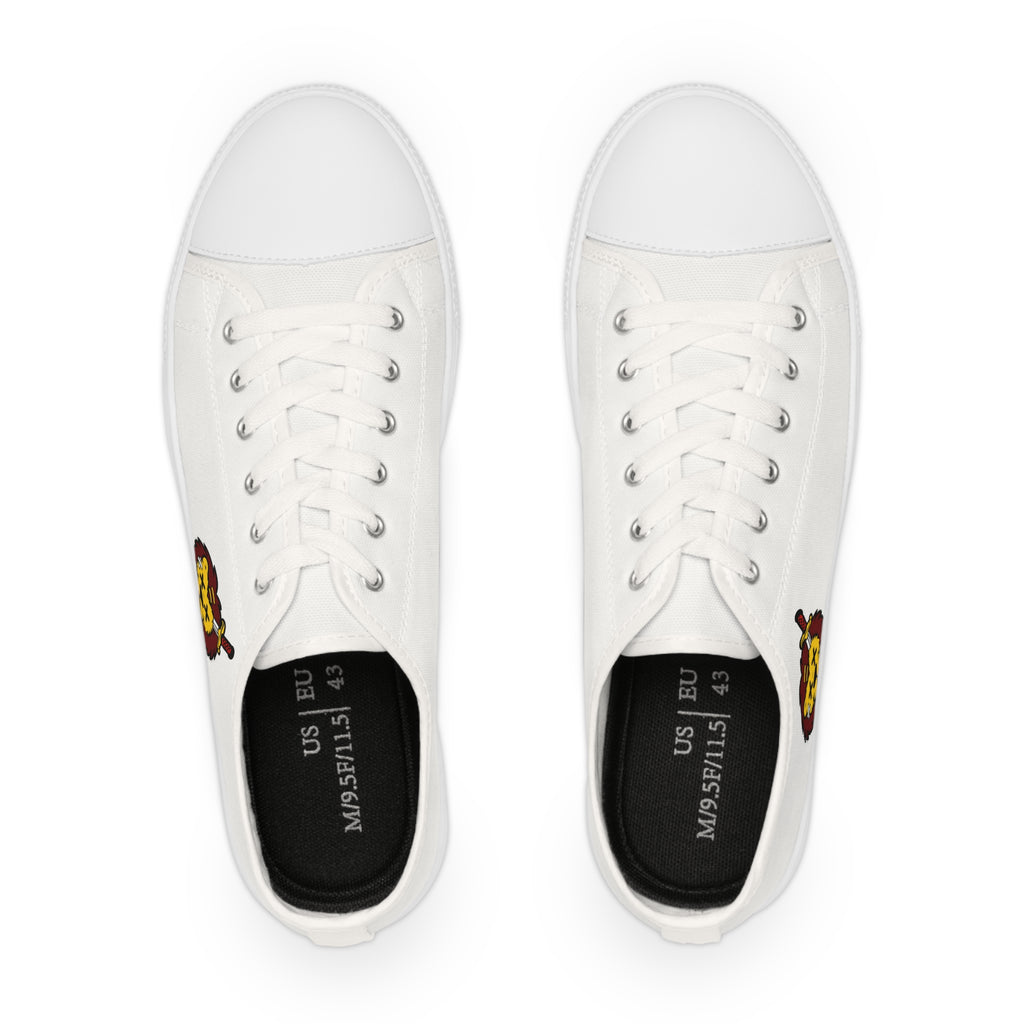 Tough Lxve Club White "Jay Reid Patch" Men's White Low Top Sneakers
