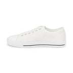 Men’s Tough Lxve Club "420 Edition" White Low Top Canvas Shoes