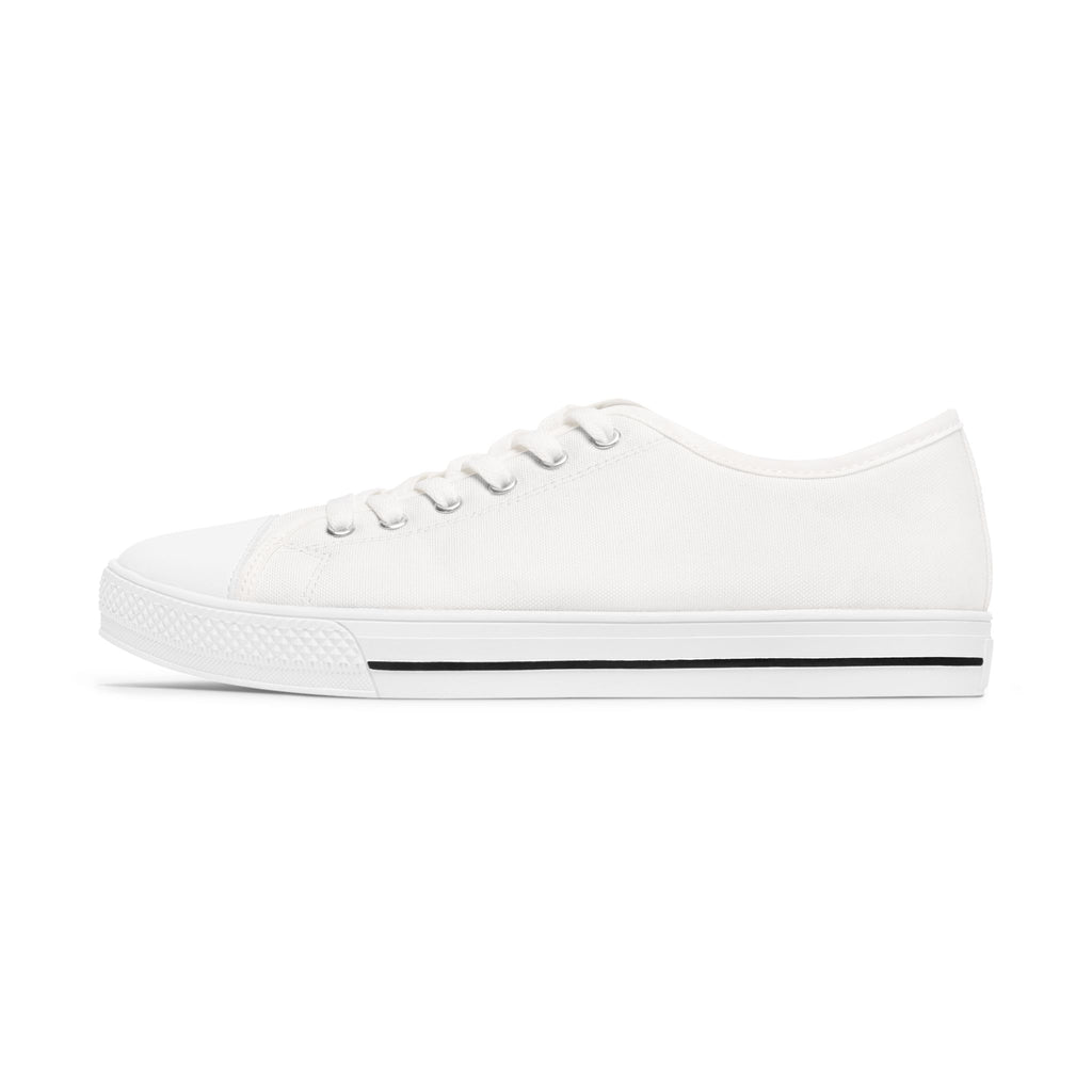 Tough Lxve Club White "Jay Reid Edition" Women's White Low Top Sneakers