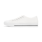 Women’s Tough Lxve Club "420 Edition" White Low Top Canvas Shoes