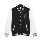 Tough Lxve Club Black Letterman "4 Leaf Clover" Varsity Jacket
