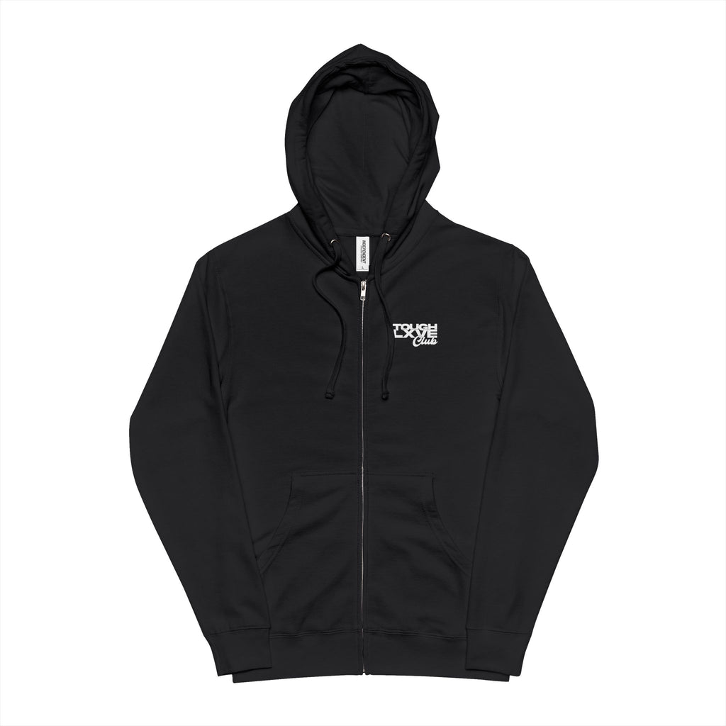 Tough Lxve Club Unisex Zip-Up Casual Fleece Zip Hoodie