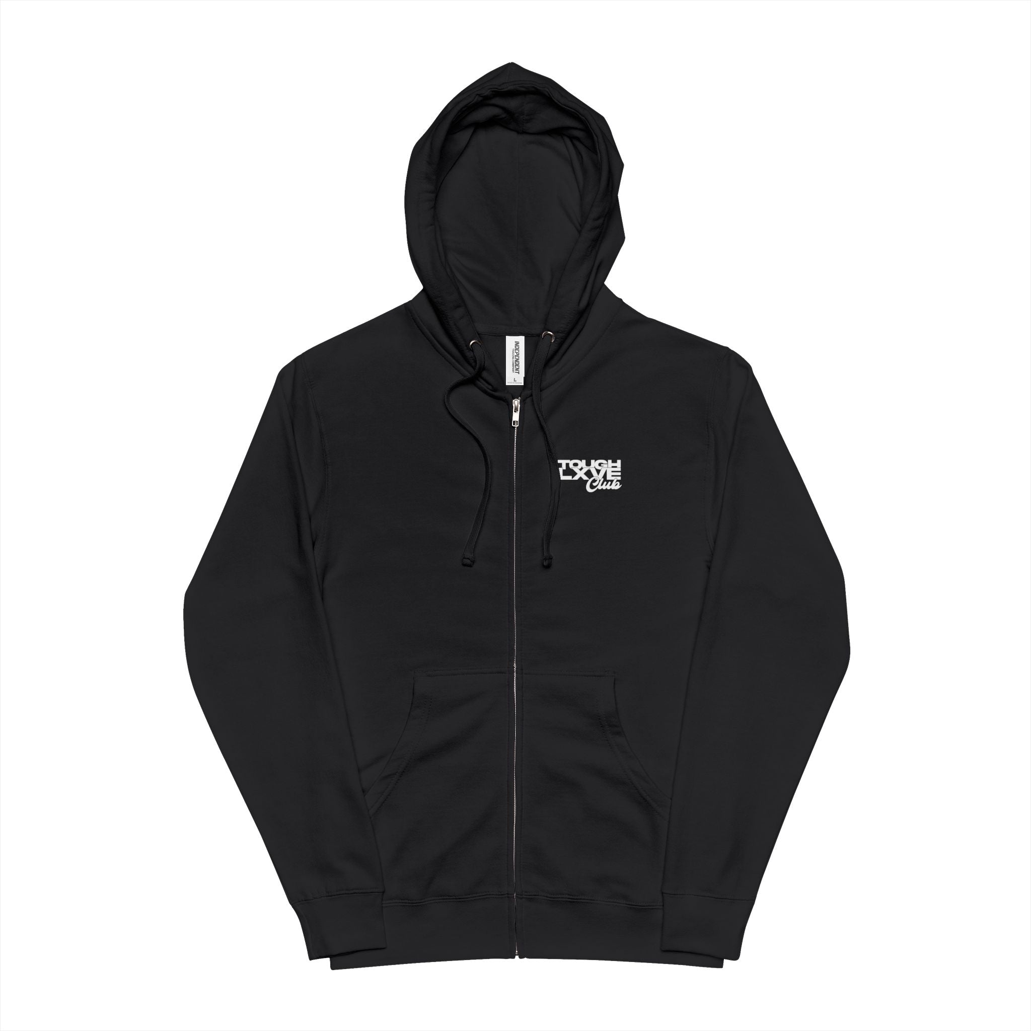 Tough Lxve Club Unisex Zip-Up Casual Fleece Zip Hoodie