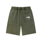 "HYPE" Unisex Mineral Wash Waffle Knit Shorts