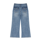 Women’s Vintage Wash Wide Leg Jeans