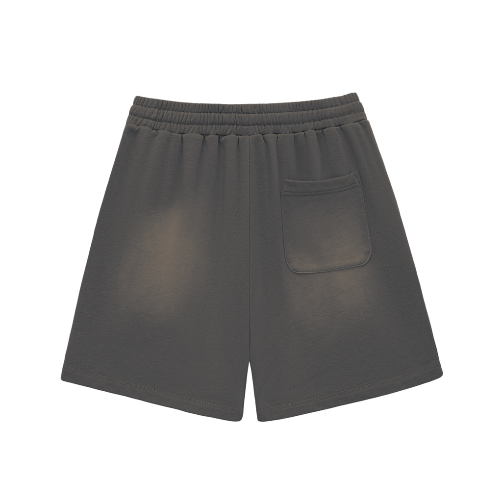 Hype Studio Tough Lxve Club - Sun Fade Raw Edge Cotton Shorts