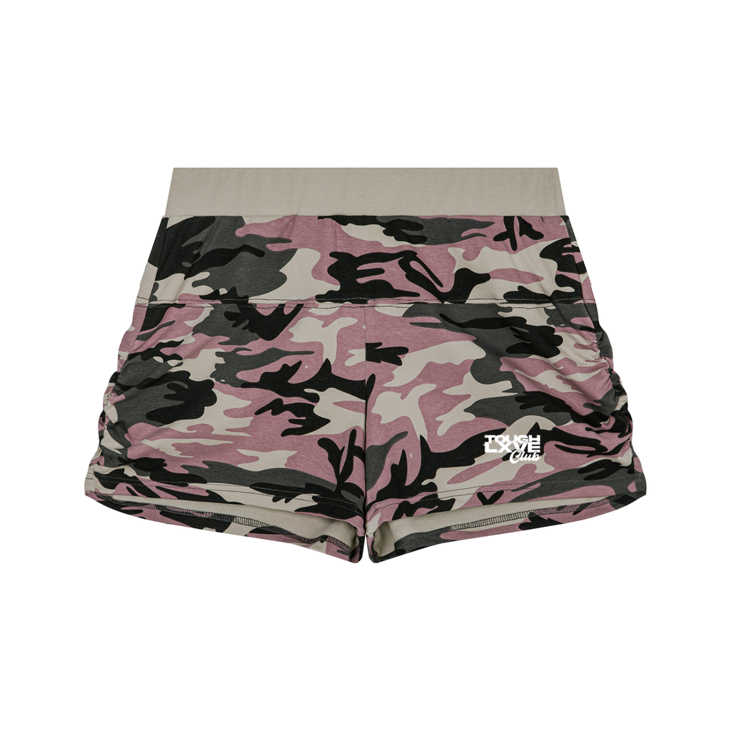 Women's Tough Lxve Club Slim Camo Shorts