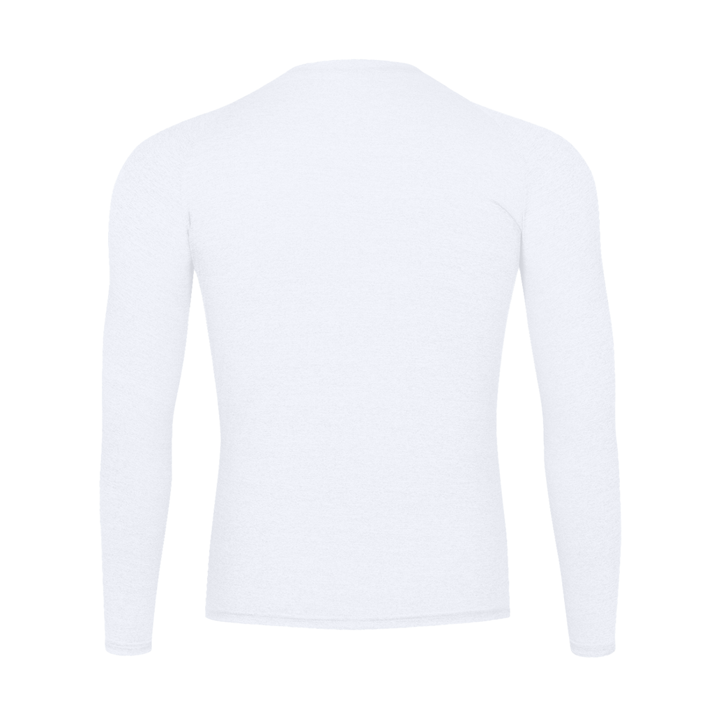 Men's Tough Lxve Club Performance White Long Sleeve T-Shirt