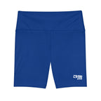 Women's Dark Blue Tough Lxve Club Athletic Biker Shorts