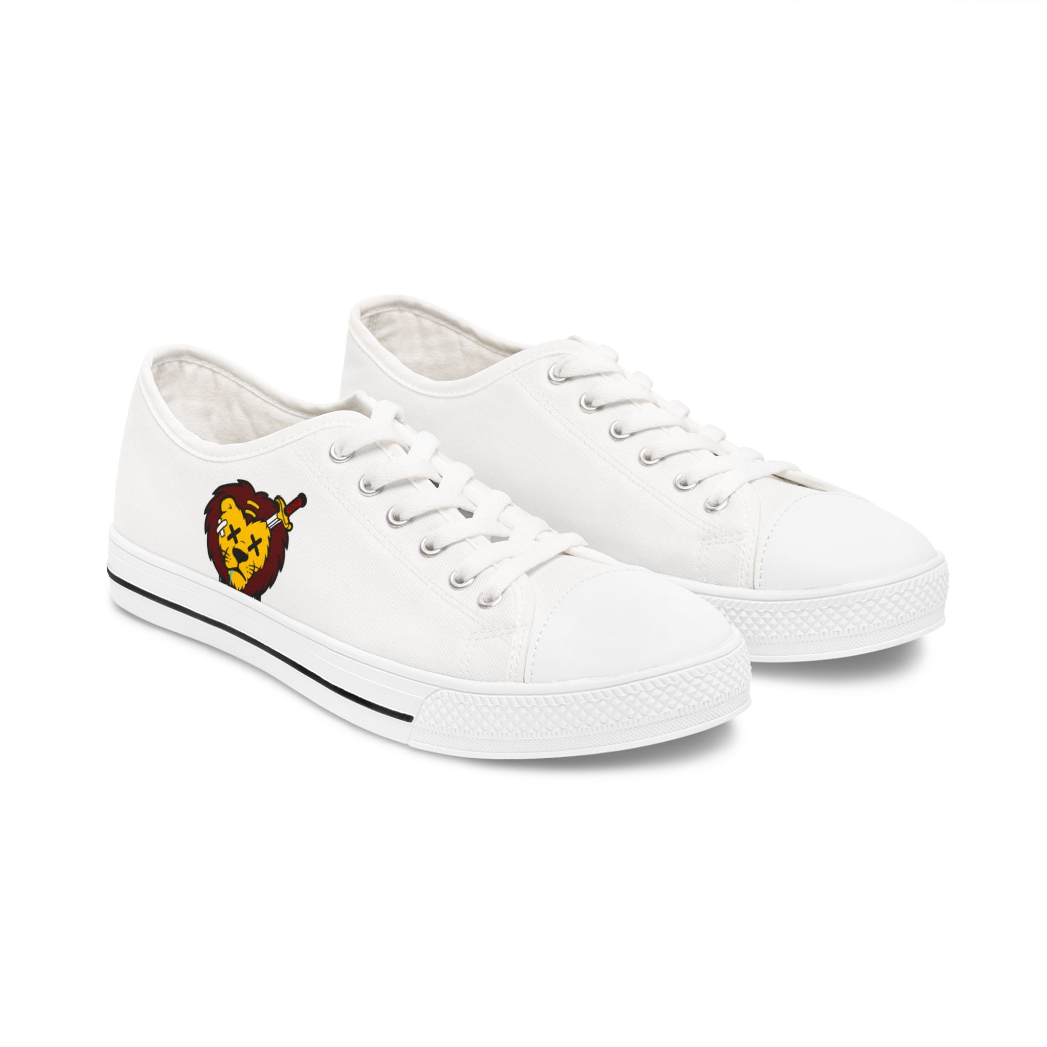 Tough Lxve Club White "Jay Reid Edition" Women's White Low Top Sneakers