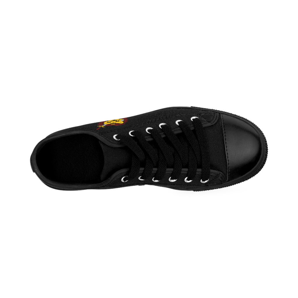 Tough Lxve Club White "Jay Reid Edition" Black Low-Top Men's Sneakers