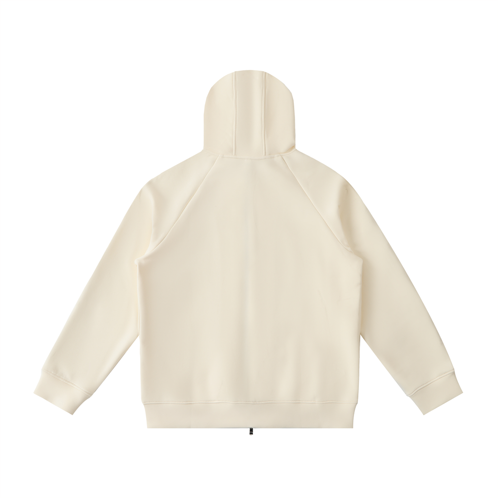 Heavyweight Raglan Sleeve Zip Hoodie