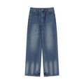 Women’s Vintage Wash Wide Leg Jeans