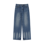 Women’s Vintage Wash Wide Leg Jeans