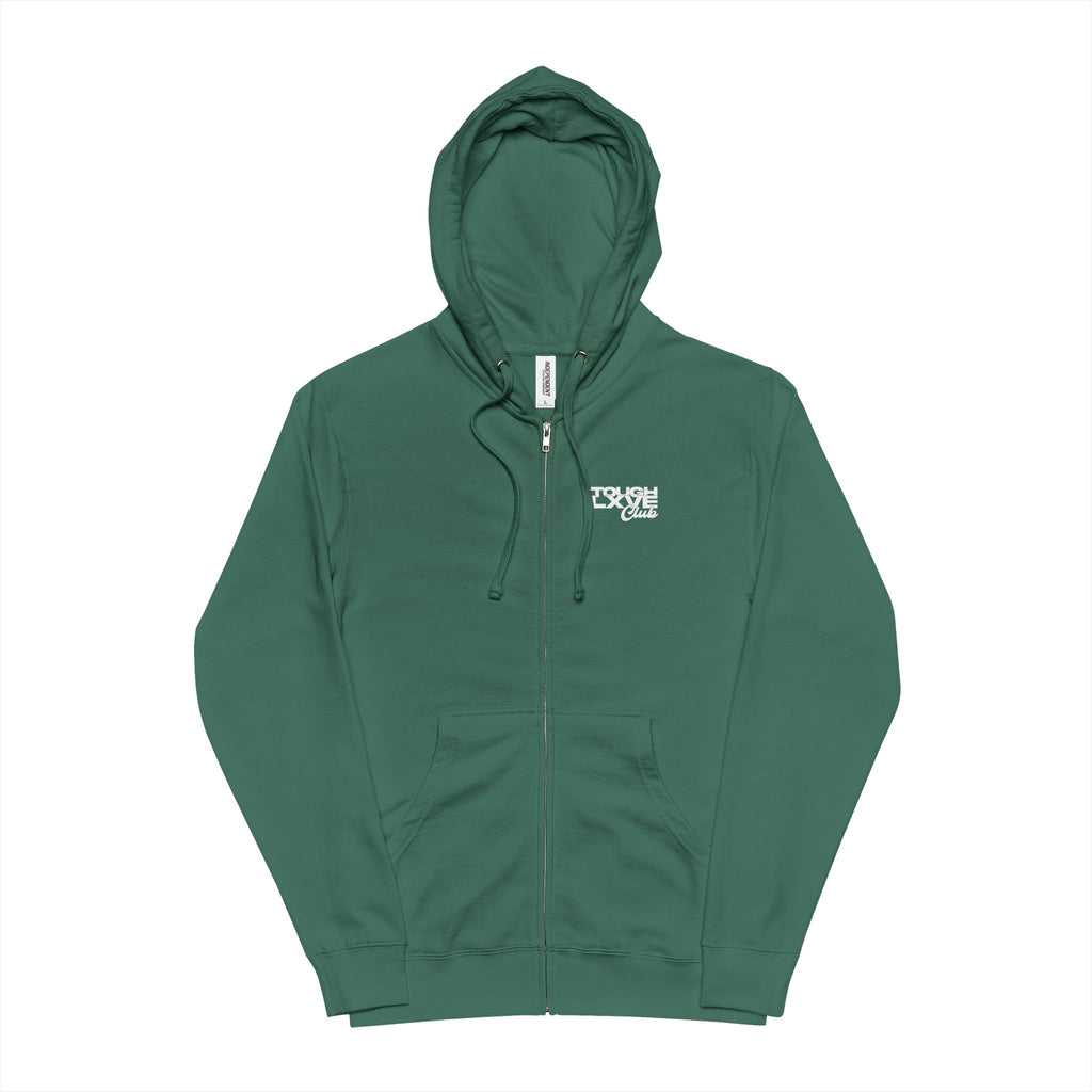 Tough Lxve Club Unisex Zip-Up Casual Fleece Zip Hoodie