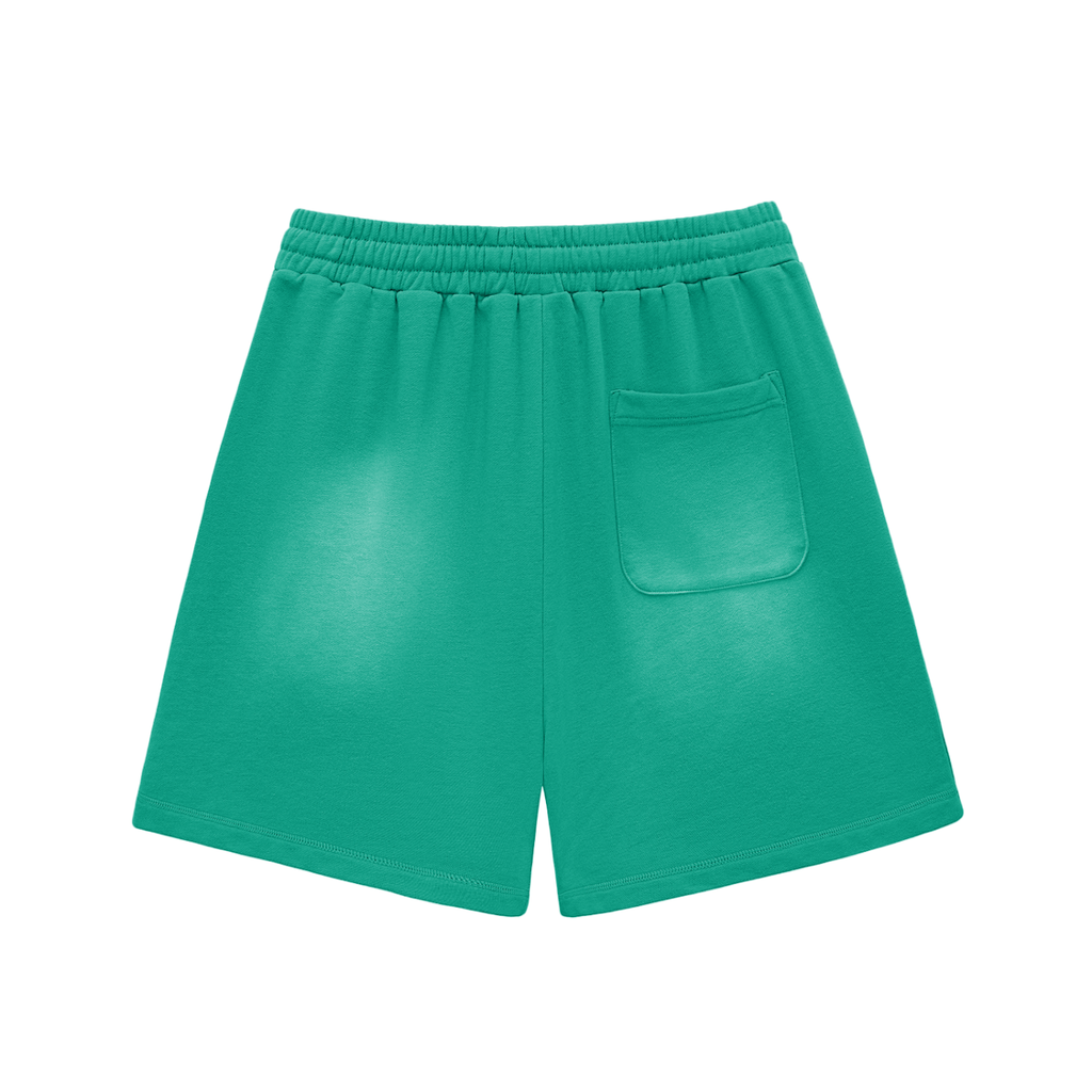 Hype Studio Tough Lxve Club - Sun Fade Raw Edge Cotton Shorts