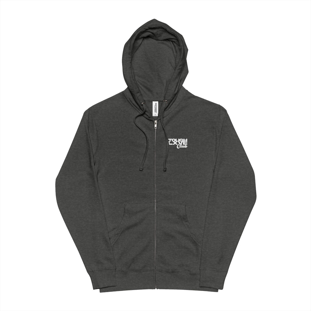 Tough Lxve Club Unisex Zip-Up Casual Fleece Zip Hoodie