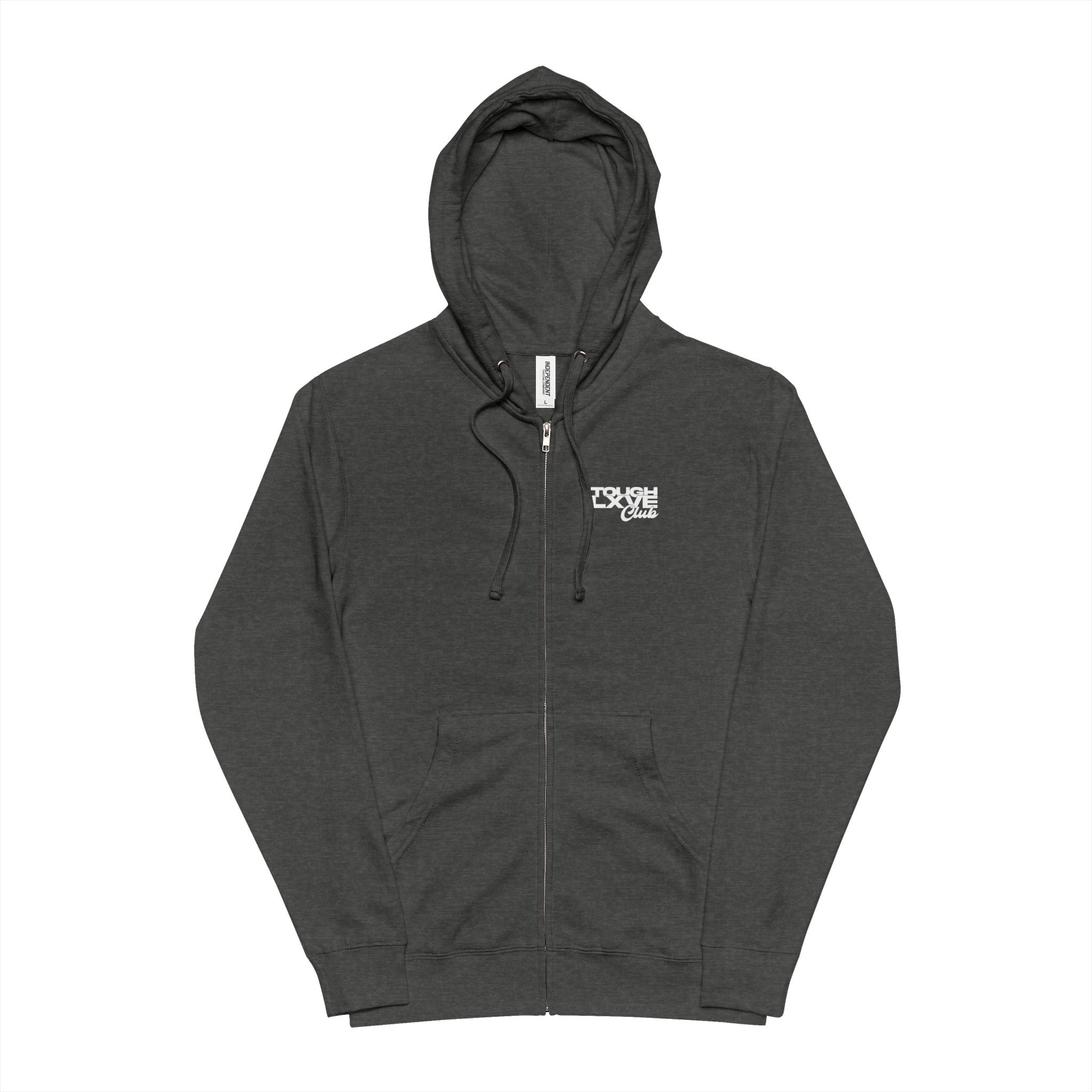 Tough Lxve Club Unisex Zip-Up Casual Fleece Zip Hoodie