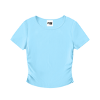 Ruched Bodycon Crop Top