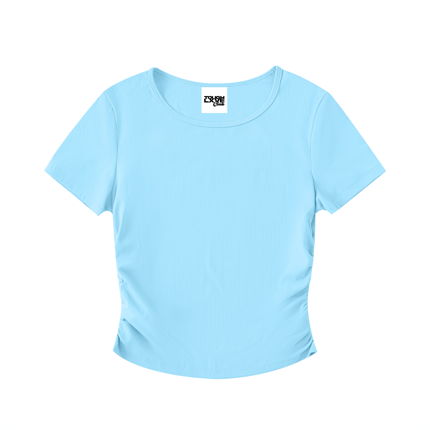 Ruched Bodycon Crop Top