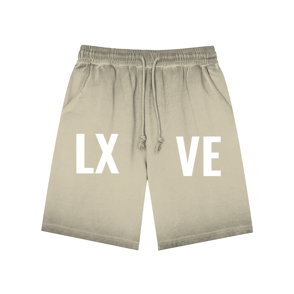 LXVE Reverse Dyed Sweat Shorts