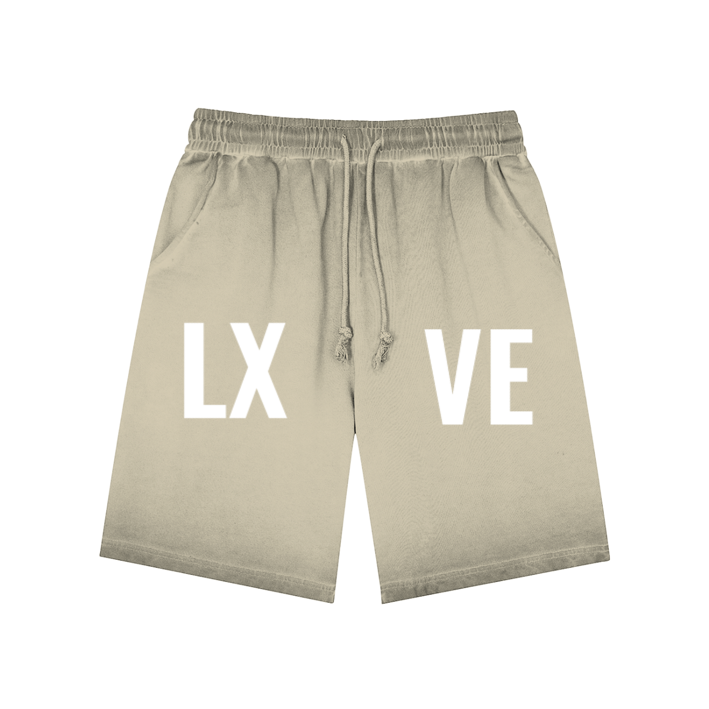 LXVE Reverse Dyed Sweat Shorts