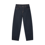 Men's Vintage Wash Barrel Leg Jeans