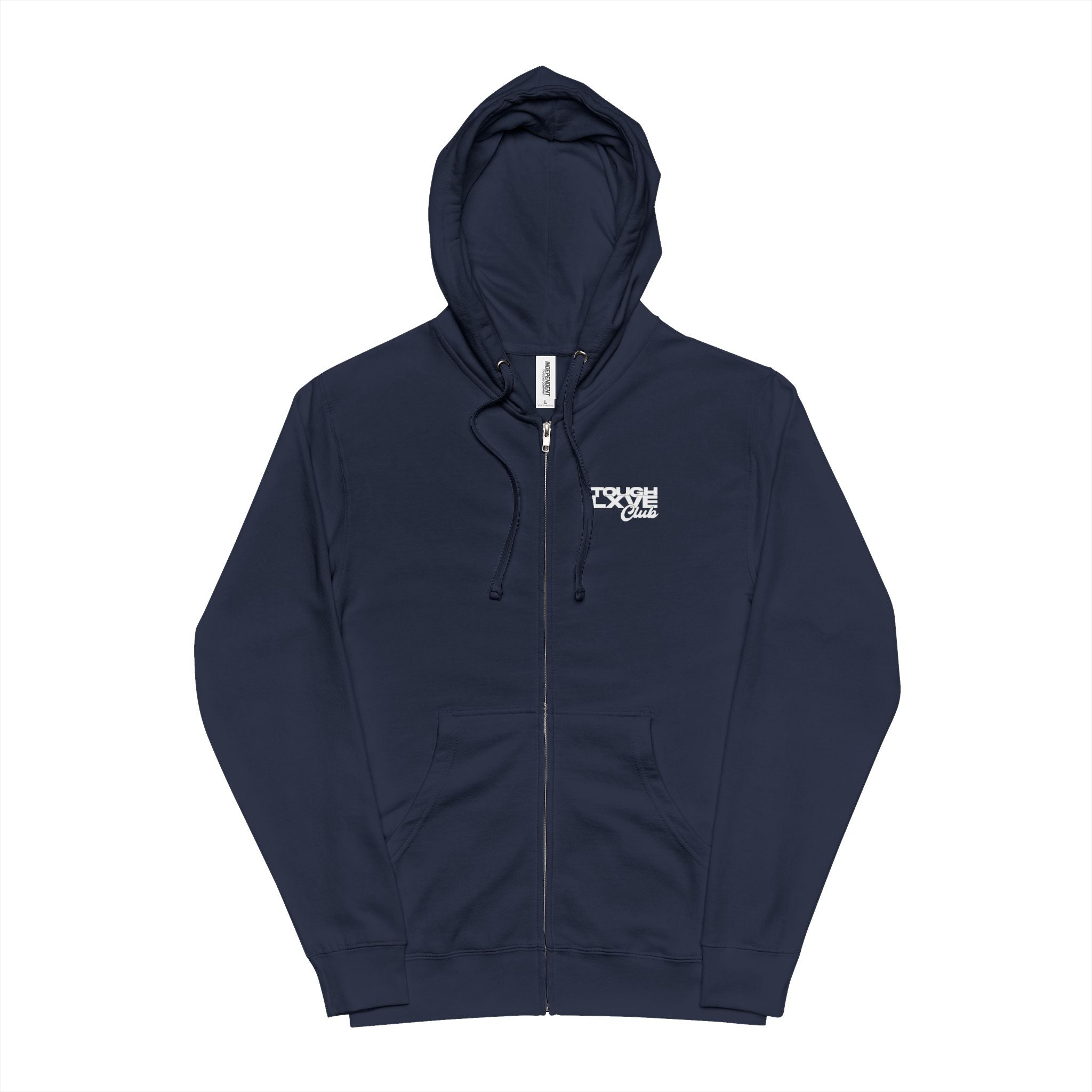 Tough Lxve Club Unisex Zip-Up Casual Fleece Zip Hoodie