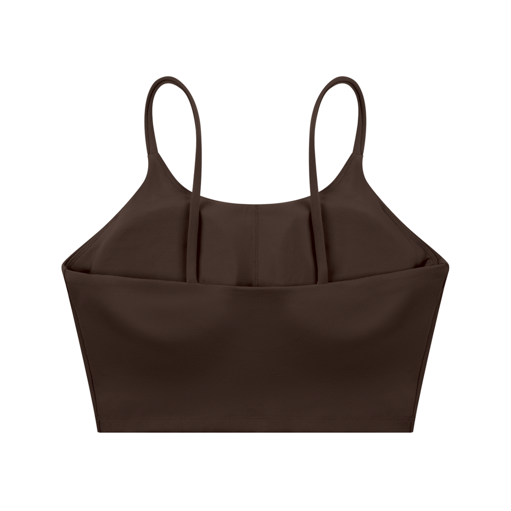 Women's Tough Lxve Club Coffee Spaghetti Strap Yoga Sports Bra
