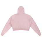 Snow Washed Cropped Hoodie