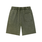 Tough Lxve Club Unisex Mineral Wash Waffle Knit Shorts