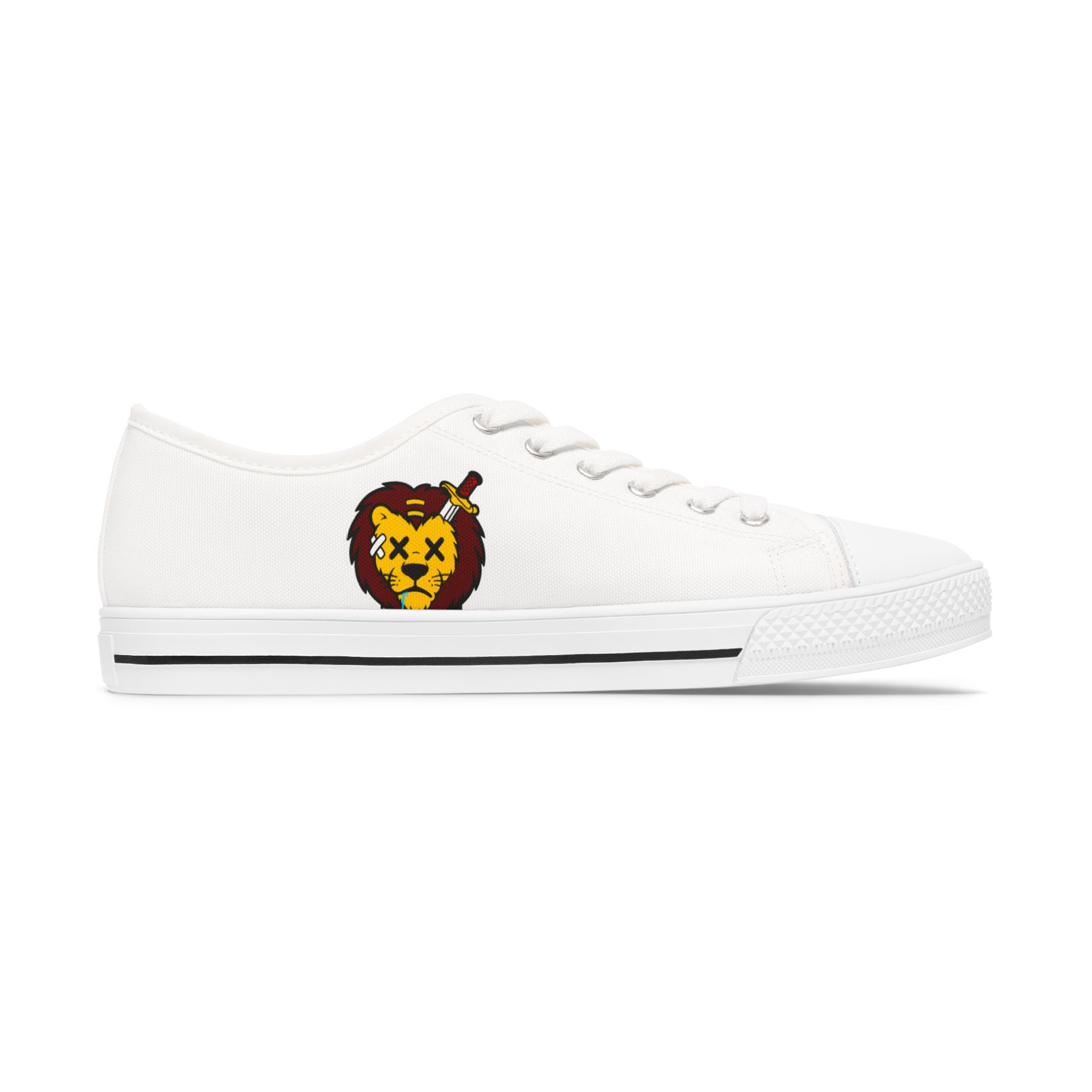 Tough Lxve Club White "Jay Reid Edition" Women's White Low Top Sneakers