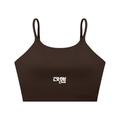Women's Tough Lxve Club Coffee Spaghetti Strap Yoga Sports Bra