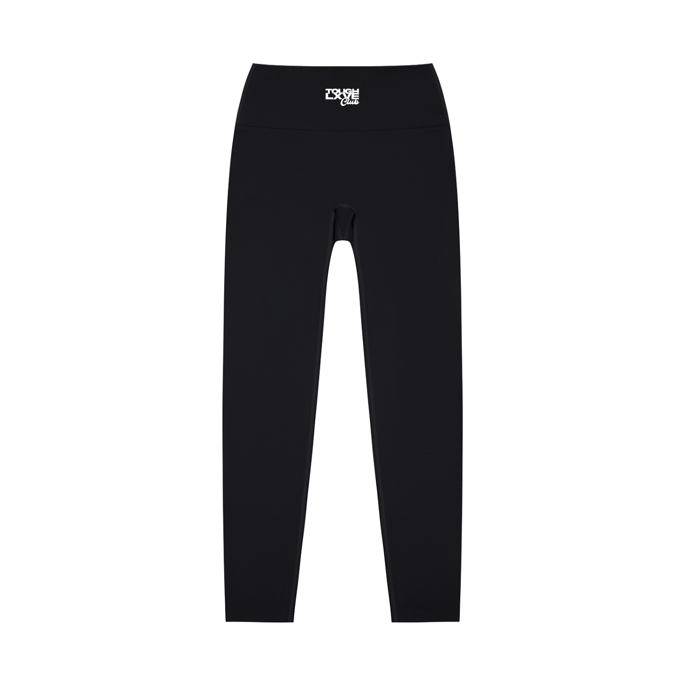Women's Tough Lxve Club Black High-Waisted Yoga Leggings