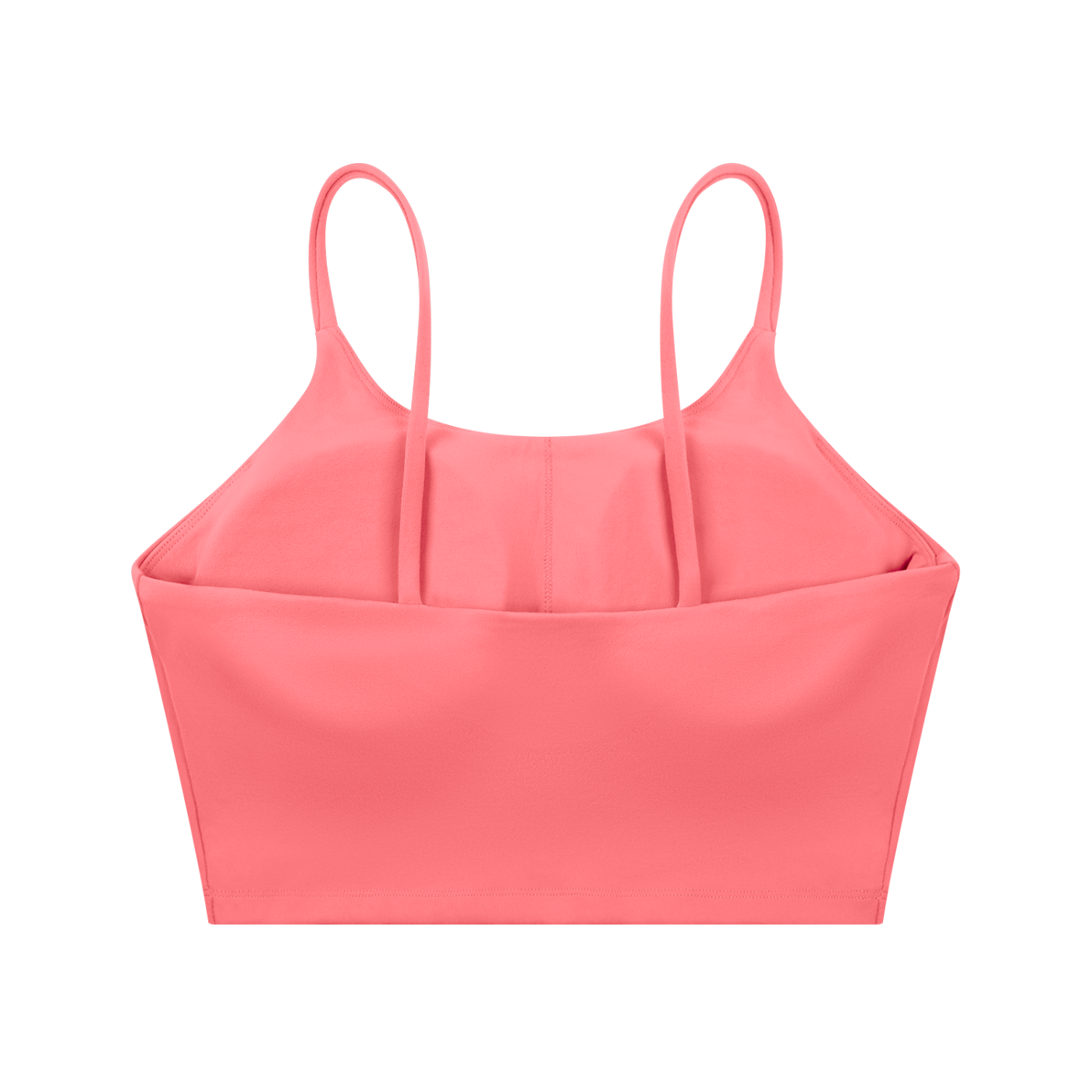 Women's Tough Lxve Club Rose Pink Spaghetti Strap Yoga Sports Bra