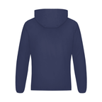 Tough Lxve Club Soft Hooded Sports Jacket - Dark Blue