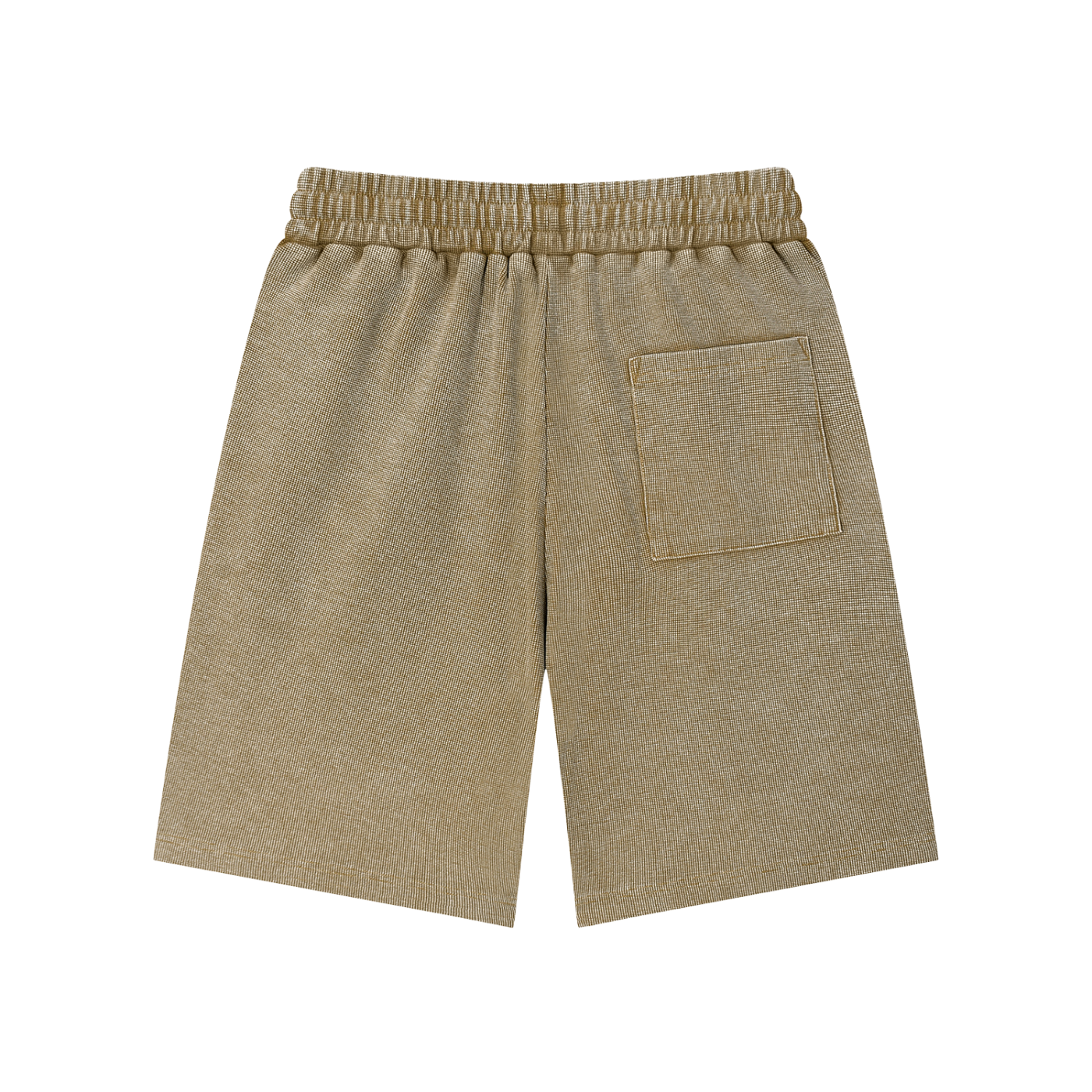 Tough Lxve Club Unisex Mineral Wash Waffle Knit Shorts