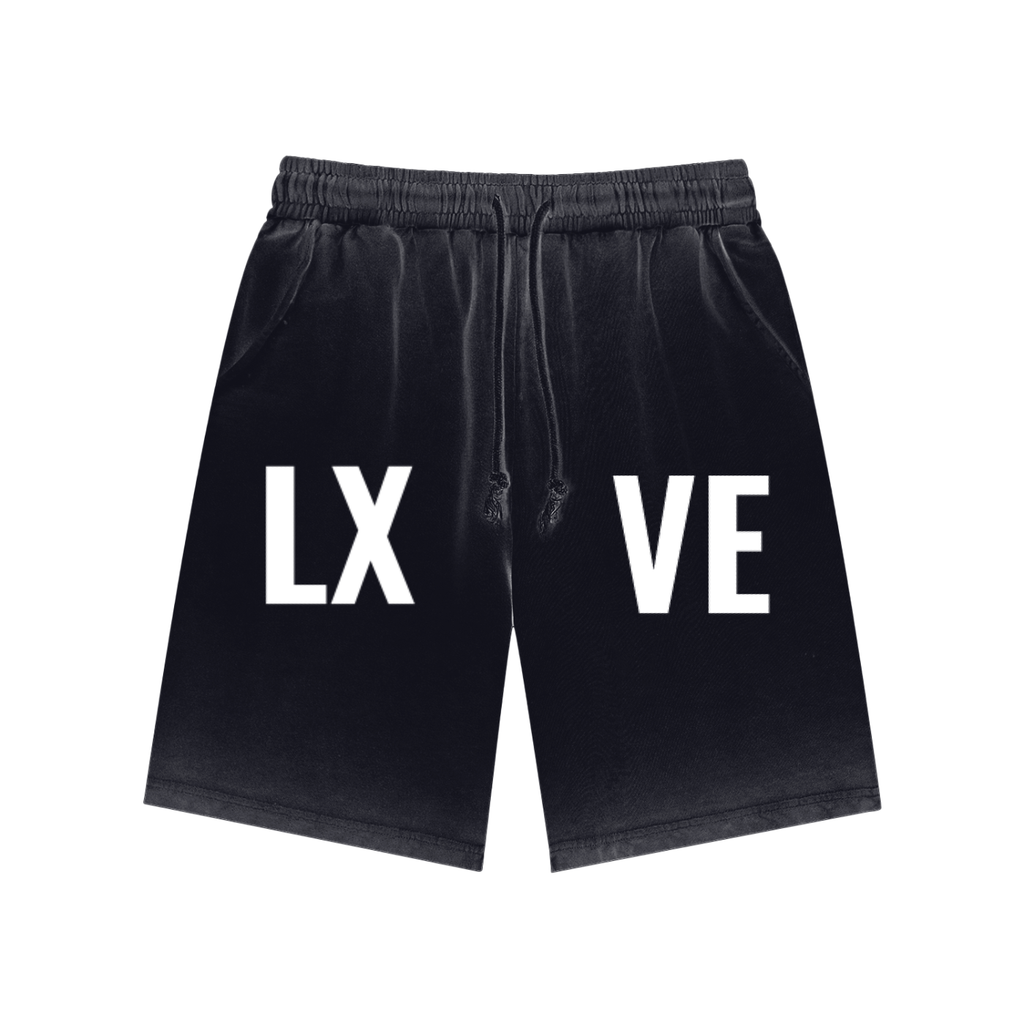 LXVE Reverse Dyed Sweat Shorts