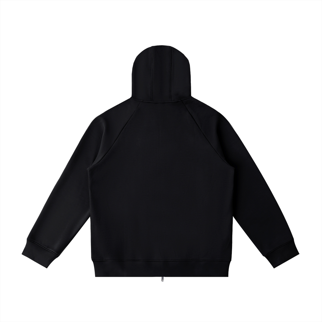 Heavyweight Raglan Sleeve Zip Hoodie