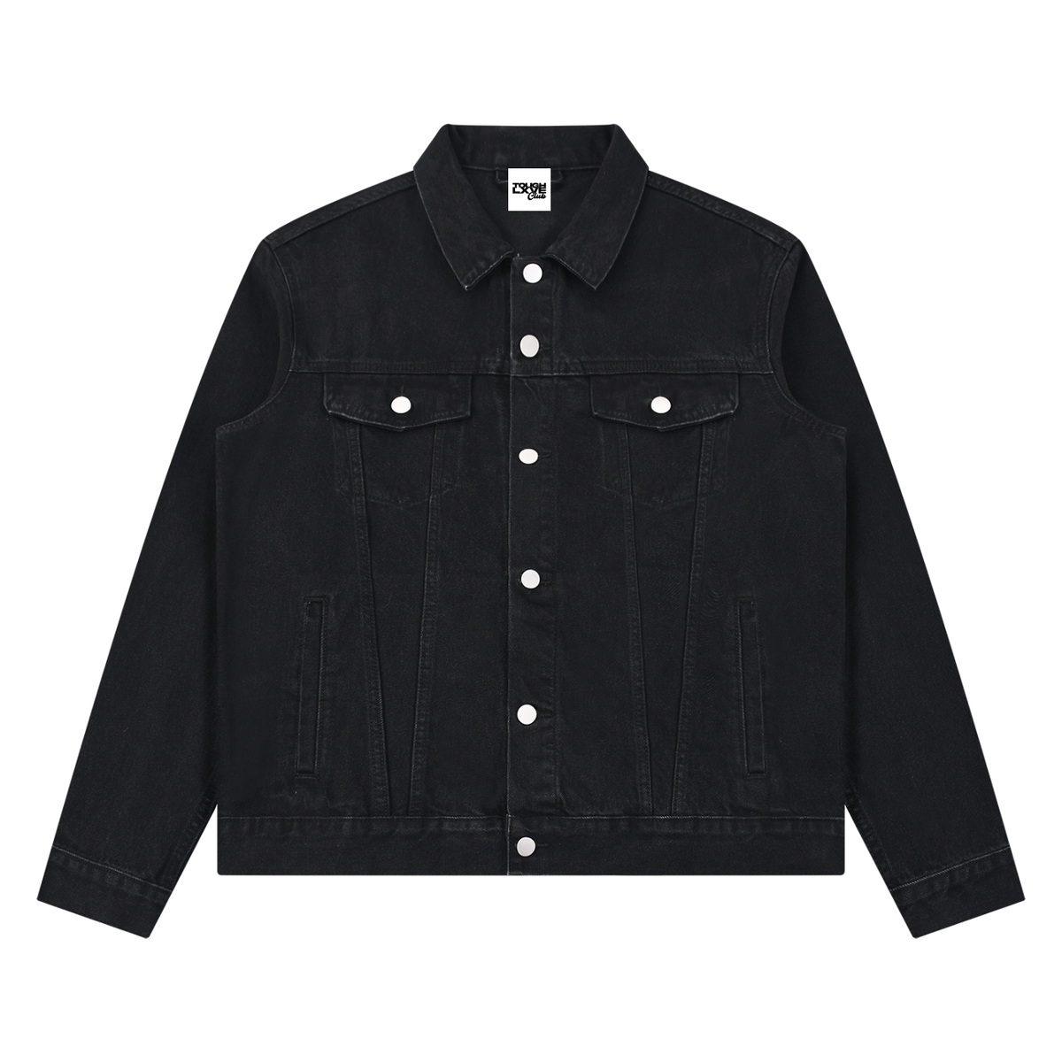 Unisex Vintage Wash Denim Jacket
