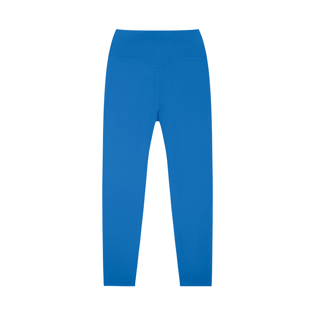 Women's Tough Lxve Club Colorful Blue High-Waisted Yoga Leggings