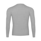 Men's Tough Lxve Club Performance Flecking Grey Long Sleeve T-Shirt