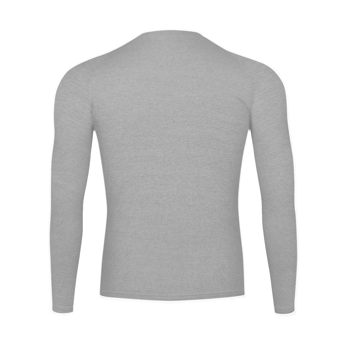 Men's Tough Lxve Club Performance Flecking Grey Long Sleeve T-Shirt