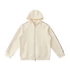 Heavyweight Raglan Sleeve Zip Hoodie