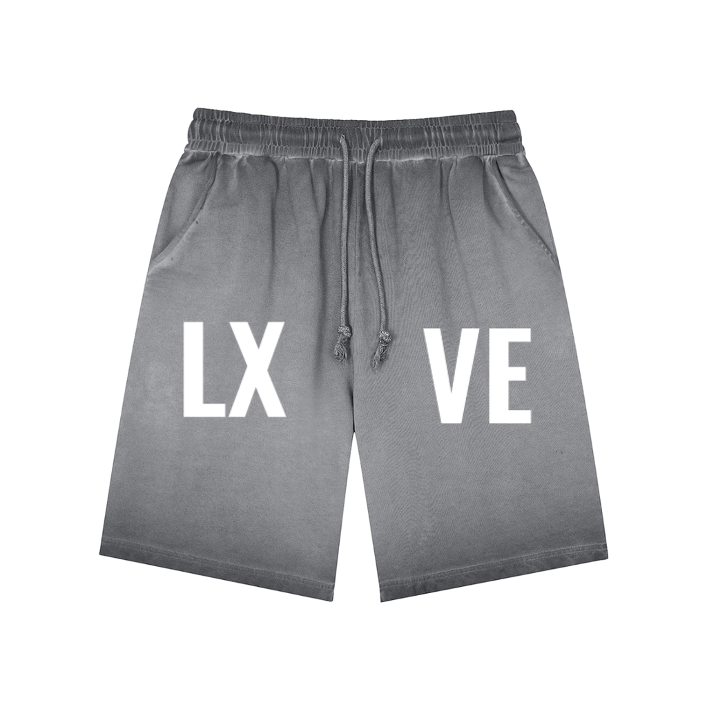 LXVE Reverse Dyed Sweat Shorts