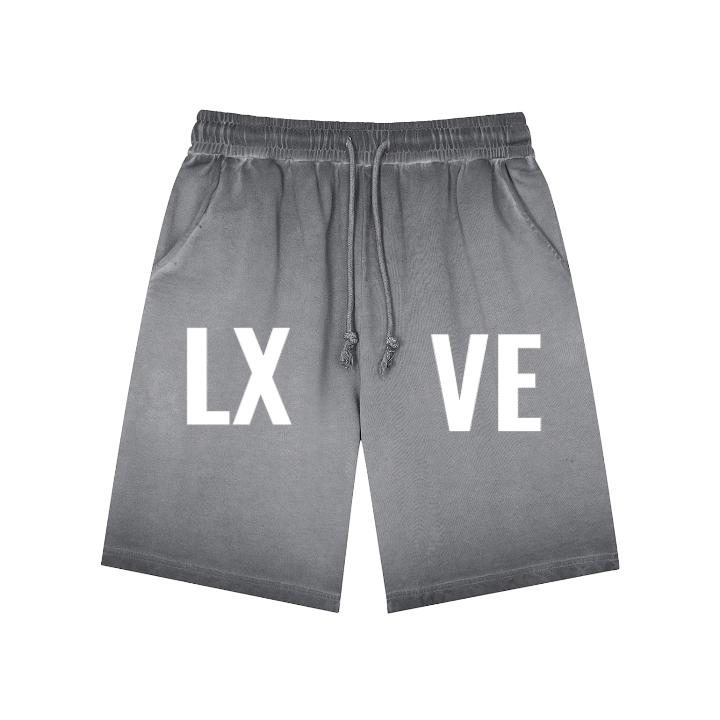 LXVE Reverse Dyed Sweat Shorts