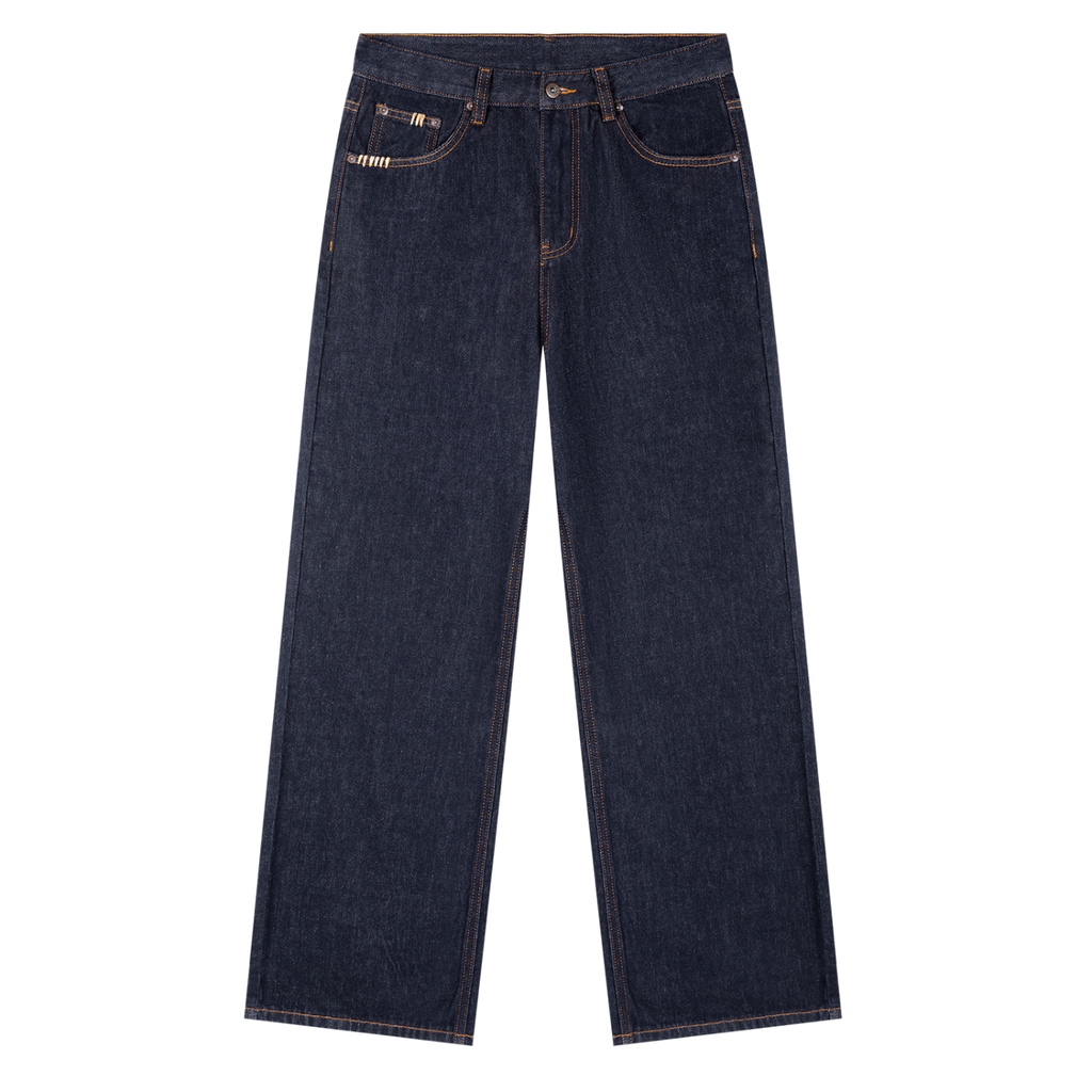 Men's Heavyweight Straight Leg Denim Jeans